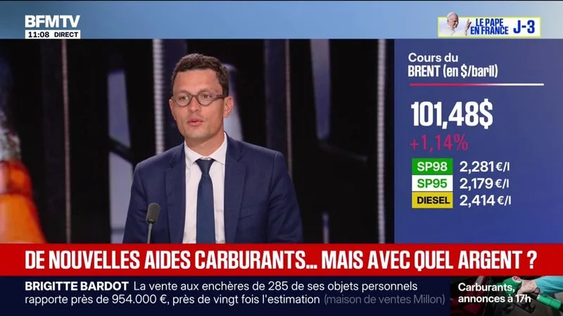 CRISE DES CARBURANTS: « LA SITUATION N’EST PLUS TENABLE », JUGE ANTOINE VERMOREL-MARQUES, DÉPUTÉ DROITE RÉPUBLICAINE ET PORTE-PAROLE DE BRUNO RETAILLEAU