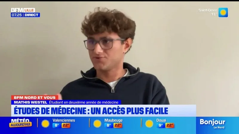 BFM NORD ET VOUS: EN 2027, LES ÉTUDES DE MÉDECINE SERONT-ELLES PLUS FACILES ?