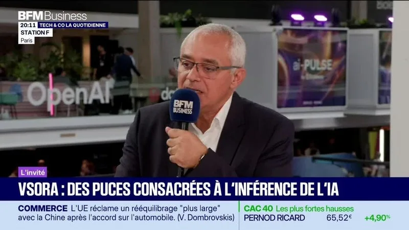 KHALED MAALEJ (VSORA) : VSORA, DES PUCES CONSACRÉES À L’INFÉRENCE DE L’IA – 13/10