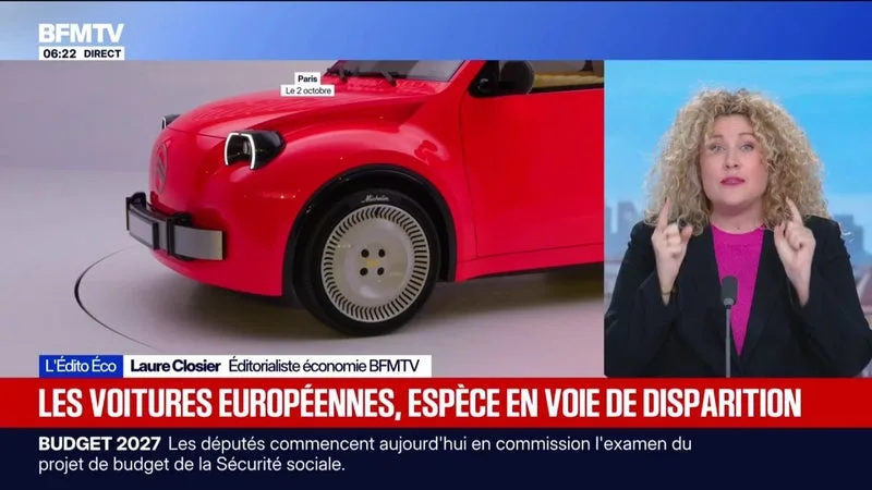 L’ÉDITO ÉCO – MONDIAL DE L’AUTO: Y AURA-T-IL ENCORE DEMAIN DES VOITURES EUROPÉENNES?