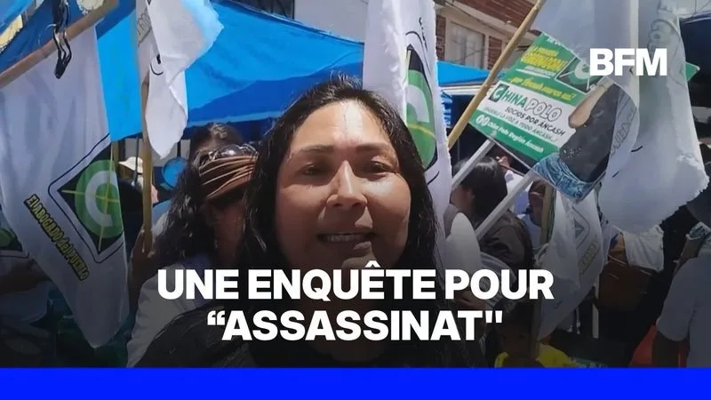 UNE JOURNALISTE, CANDIDATE AUX ÉLECTIONS LOCALES AU PÉROU, TUÉE PAR BALLES EN PLEIN JOUR