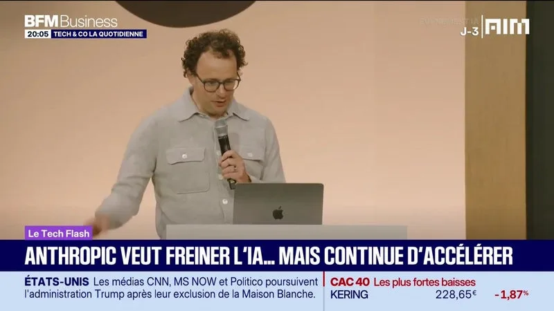 LE TECH FLASH : ANTHROPIC VEUT FREINER L’IA… MAIS CONTINUE D’ACCÉLÉRER, PAR LÉA BENAIM – 21/09