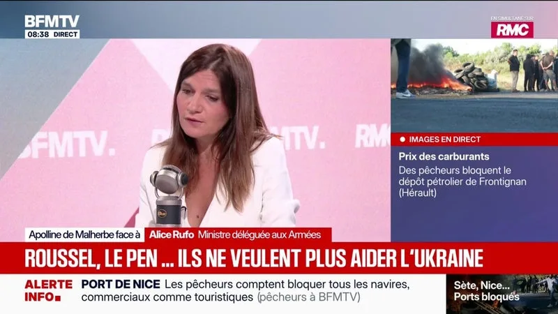 « LE SOUTIEN À L’UKRAINE EST UNE CONDITION DE NOTRE SÉCURITÉ COLLECTIVE EN EUROPE », ASSURE ALICE RUFO, MINISTRE DÉLÉGUÉE AUX ARMÉES
