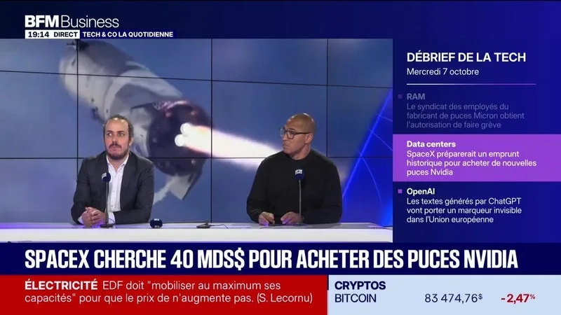 LE DÉBRIEF DE LA TECH – MERCREDI 7 OCTOBRE