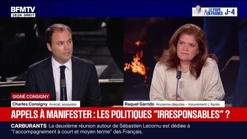 SIGNÉ CONSIGNY – APPELS À MANIFESTER : LES POLITIQUES « IRRESPONSABLES » ? – 21/09