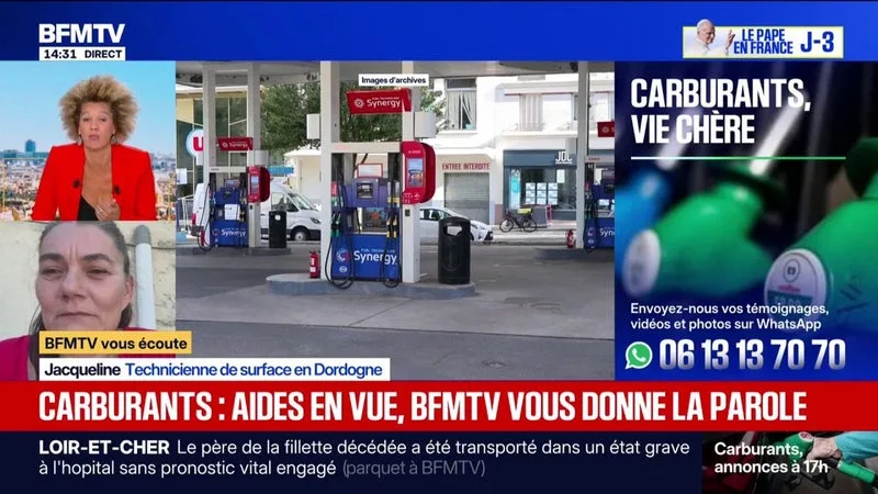 BFMTV VOUS ÉCOUTE – VIE CHÈRE: « JE SAUTE DES REPAS POUR NOURRIR MON FILS », CONFIE JACQUELINE, TECHNICIENNE DE SURFACE EN DORDOGNE