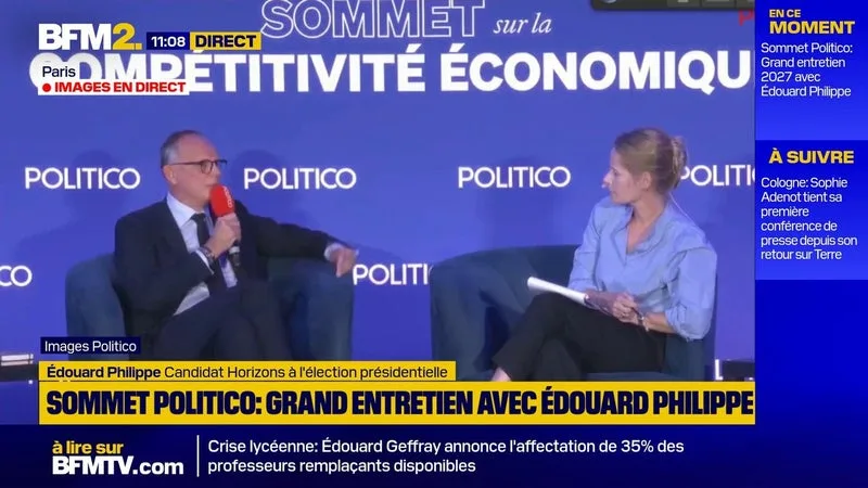 BUDGET: « DANS LES PROPOSITIONS DE MARINE LE PEN, IL Y A QUELQUE CHOSE DE NATURE À FISSURER L’EUROPE », ESTIME ÉDOUARD PHILIPPE