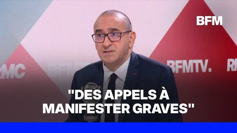 CARBURANTS: LAURENT NUÑEZ JUGE « TRÈS GRAVES » LES APPELS À MANIFESTER ENCOURAGÉS PAR DES POLITIQUES