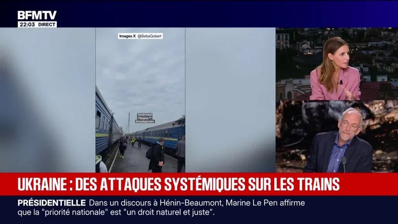 TRAIN FRAPPÉ PAR LA RUSSIE PRÈS DE LA FRONTIÈRE POLONAISE: « UN ÉCHELON A ÉTÉ FRANCHI », ESTIME FRÉDÉRIC ENCEL, DOCTEUR EN GÉOPOLITIQUE ET PROFESSEUR À SCIENCES PO PARIS