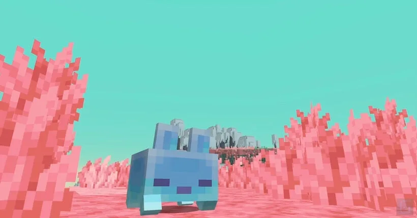 APRÈS 14 ANS DANS LES TÉNÈBRES, MINECRAFT DÉVOILE UNE QUATRIÈME DIMENSION TOUTE ROSE ET ÇA SENT LA GUIMAUVE