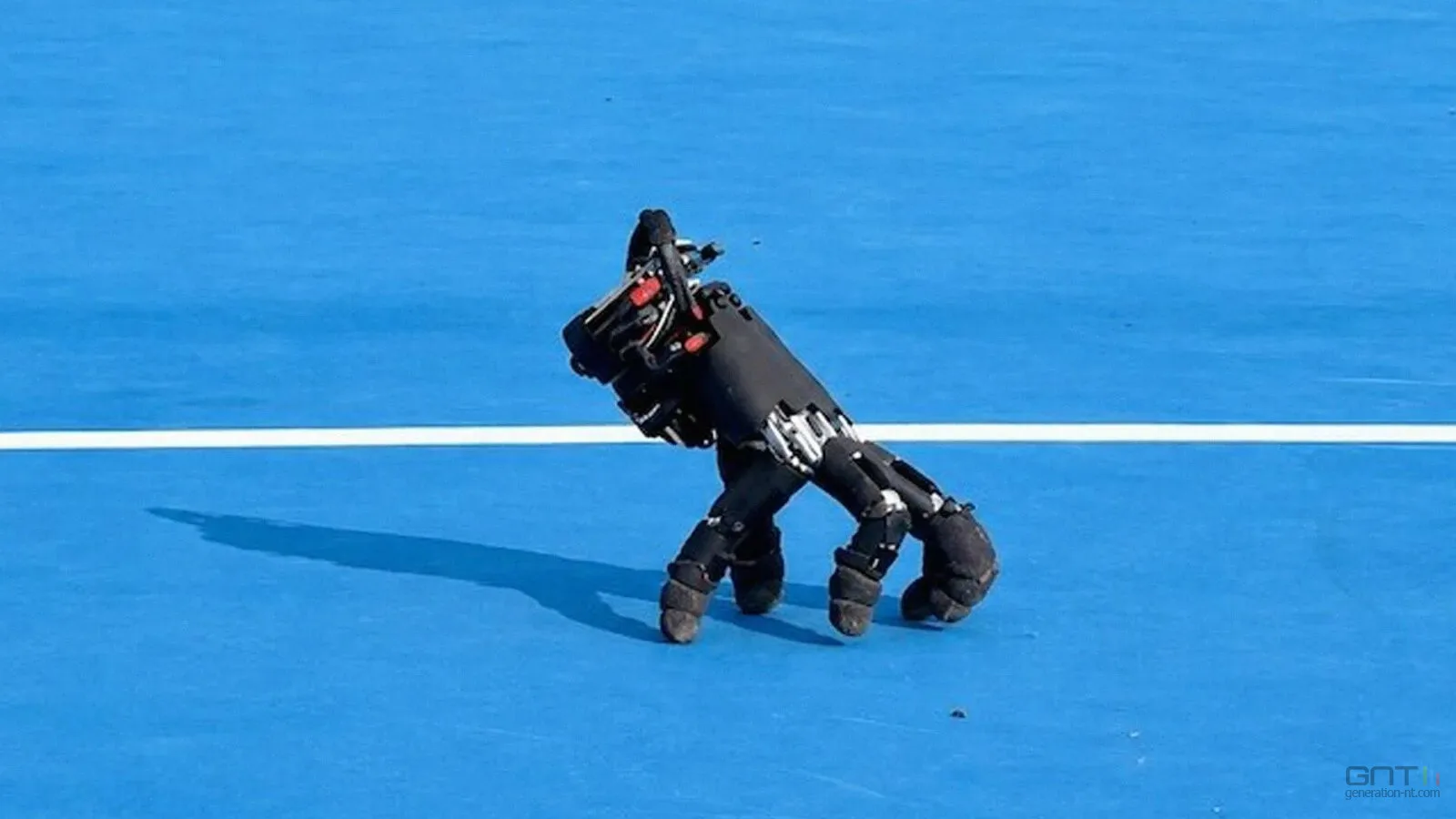 UNE MAIN ROBOTIQUE AUTONOME APPREND À MARCHER SUR SES DOIGTS