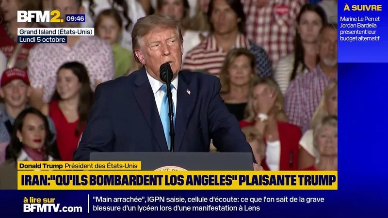 « QU’ILS DÉTRUISENT LOS ANGELES. QU’ILS DÉTRUISENT SAN DIEGO », PLAISANTE DONALD TRUMP FACE À L’IRAN