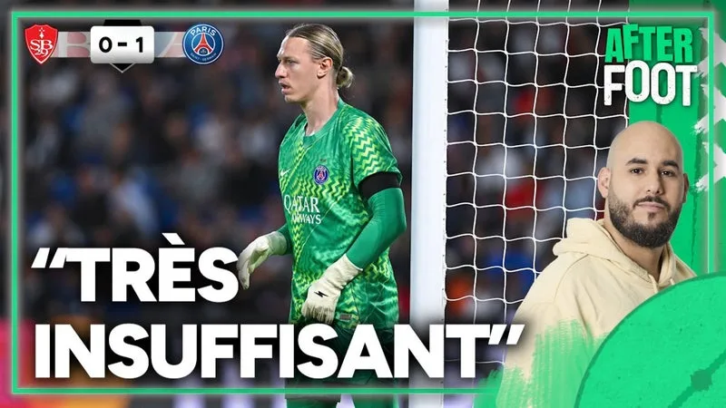 BREST 0-1 PSG : « PARIS EST LOIN DU COMPTE » ACHERCHOUR PAS CONQUIS
