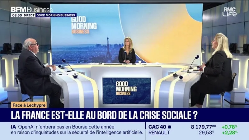 LA FRANCE EST-ELLE AU BORD DE LA CRISE SOCIALE ?