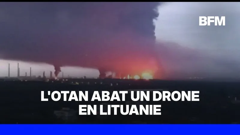 LITUANIE: DES AVIONS DE CHASSE DE L’OTAN ABATTENT UN DRONE