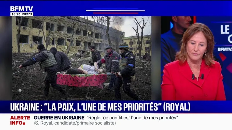 « JE N’AI JAMAIS MIS EN CAUSE LES CRIMES DE GUERRE COMMIS PAR LA RUSSIE EN UKRAINE », ASSURE SÉGOLÈNE ROYAL, CANDIDATE À LA PRIMAIRE SOCIALISTE