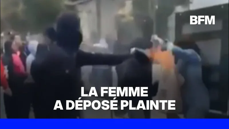 MARSEILLE: UNE FEMME S’OPPOSANT À DES DÉGRADATIONS EN MARGE DE LA MOBILISATION DES LYCÉENS VISÉE PAR UN SPRAY TRANSFORMÉ EN LANCE-FLAMMES