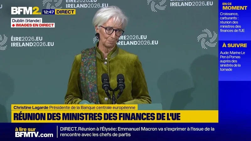 « LE PLUS TÔT SERA LE MIEUX »: CHRISTINE LAGARDE ESPÈRE QUE LA LÉGISLATION SUR L’EURO NUMÉRIQUE SERA FINALISÉE D’ICI LA FIN DE L’ANNÉE