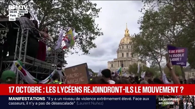 « ON A TOUS QUELQUE PART LA MÊME COLÈRE »: LE MOUVEMENT ÉTUDIANT PRÊT À REJOINDRE LE MOUVEMENT DES GILETS JAUNES LE 17 OCTOBRE?