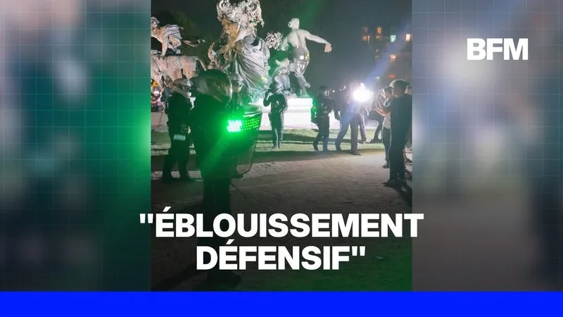 MAINTIEN DE L’ORDRE: À QUOI SERVENT LES NOUVEAUX BOUCLIERS STROBOSCOPIQUES DES FORCES DE L’ORDRE?