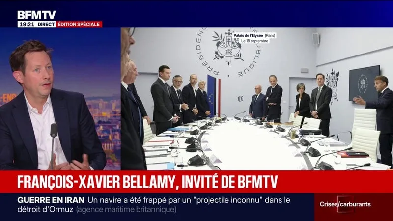 MENACE RUSSE: « IL FAUT NOUS DONNER LES MOYENS DE GARANTIR LA SÉCURITÉ DE NOS PAYS », DÉCLARE FRANÇOIS-XAVIER BELLAMY, VICE-PRÉSIDENT DES LR