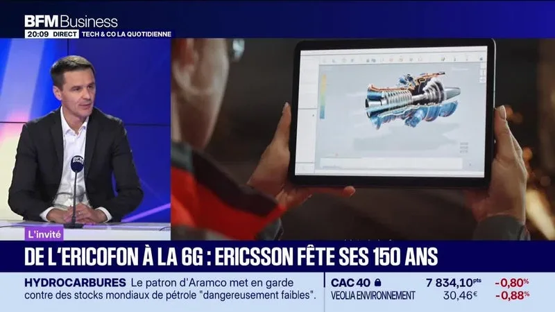 CHRISTIAN LEON (ERICSSON) : DE L’ERICOFON À LA 6G, ERICSSON FÊTE SES 150 ANS – 05/10