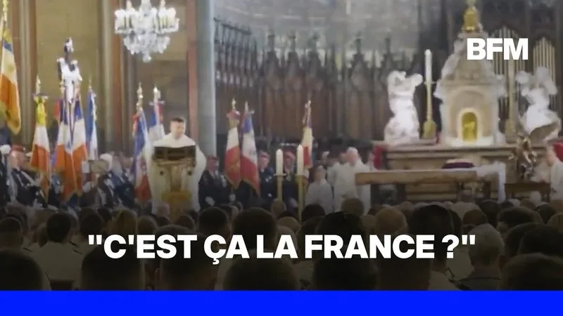 UN AUMÔNIER MILITAIRE APPELLE « LES GAUCHISTES » À SE CALMER LORS D’UNE MESSE À CARCASSONNE, UNE PROCÉDURE DISCIPLINAIRE ENGAGÉE