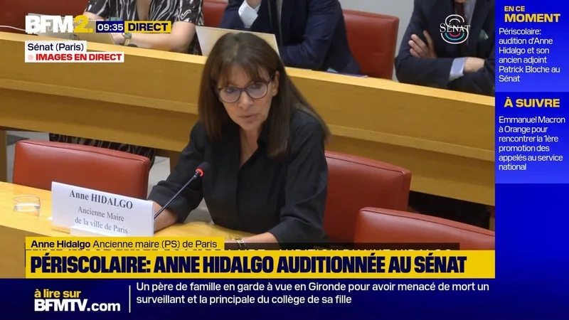 VIOLENCES DANS LE PÉRISCOLAIRE: ANNE HIDALGO ÉVOQUE UN « ÉCHEC COLLECTIF » DES INSTITUTIONS