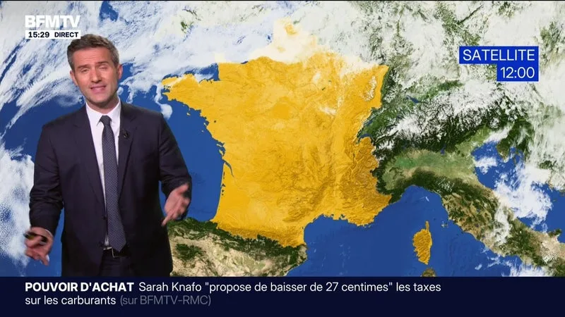 LA MÉTÉO POUR CE MARDI 15 SEPTEMBRE 2026