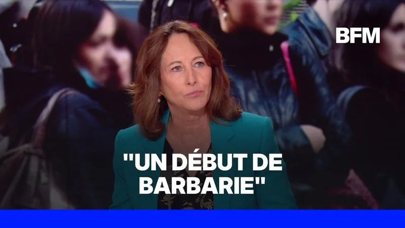MAINTIEN DE L’ORDRE: « ON EST DANS UN DÉBUT DE BARBARIE », SELON SÉGOLÈNE ROYAL
