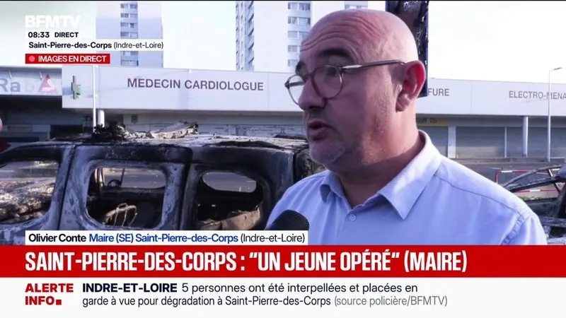 TENSIONS À SAINT-PIERRE-DES-CORPS: LE MAIRE DE LA COMMUNE APPELLE « AU CALME »