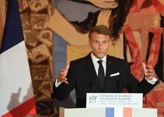 CARBURANTS : L’UE S’OPPOSE À UNE INTERDICTION DES EXPORTATIONS AMÉRICAINES, EMMANUEL MACRON PRÉSIDE UNE RÉUNION DU G7