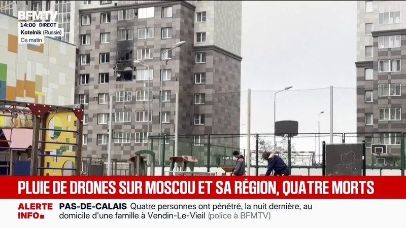 RUSSIE: MOSCOU VISÉE PAR UNE IMPORTANTE ATTAQUE DE DRONES AU DERNIER JOUR DES LÉGISLATIVES