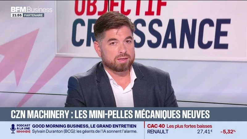 LAURENT CAZENAVE (CZN MACHINERY) : CZN MACHINERY, LES MINI-PELLES MÉCANIQUES NEUVES – 20/09