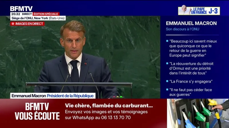 « LA FRANCE CONTINUERA D’APPORTER UN SOUTIEN SANS FAILLE AUX ASPIRATIONS LÉGITIMES DU PEUPLE UKRAINIEN À LA PAIX », PROMET EMMANUEL MACRON