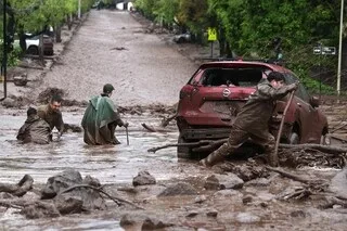 EL NIÑO PROVOQUE DES PLUIES DILUVIENNES AU CHILI, PAYS LE PLUS TOUCHÉ PAR LE PHÉNOMÈNE