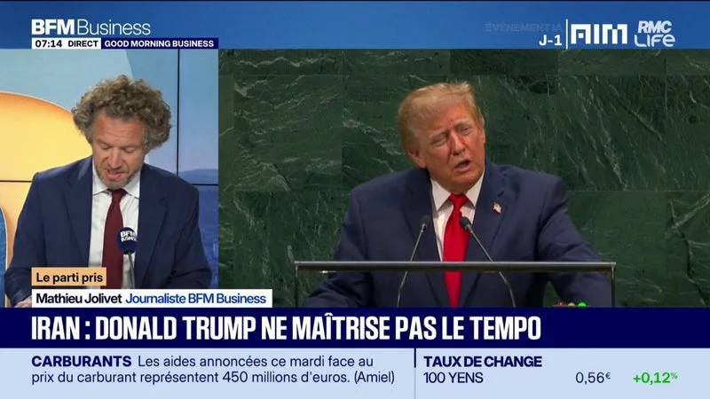 IRAN : DONALD TRUMP NE MAÎTRISE PAS LE TEMPO