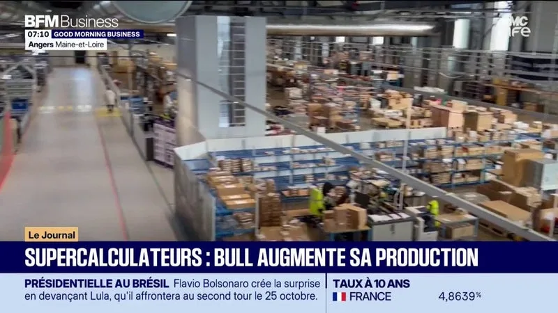 SUPERCALCULATEURS : BULL AUGMENTE SA PRODUCTION