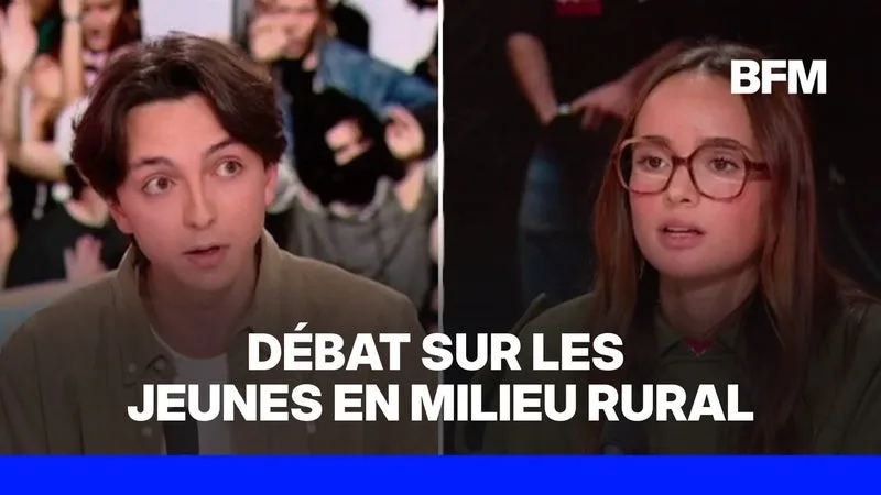 JEUNES EN MILIEU RURAL: ÉCHANGE ENTRE MANÈS NADEL ET LOUISE MONTANGON
