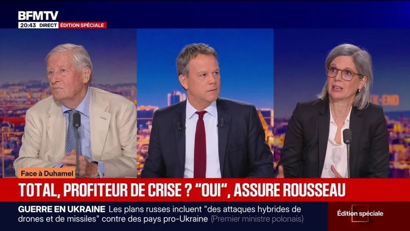 « JE PENSE QU’IL FAUT NATIONALISER TOTAL », DÉCLARE SANDRINE ROUSSEAU, DÉPUTÉE ÉCOLOGISTE ET SOCIAL