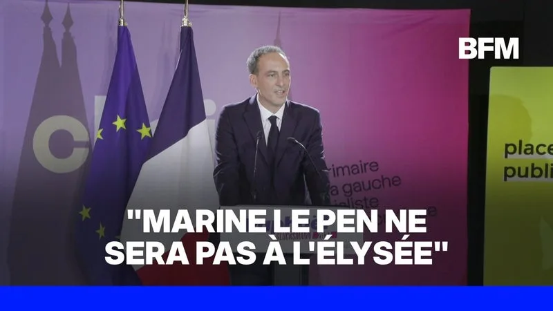 PRIMAIRE SOCIALE-DÉMOCRATE: « LA DÉMOCRATIE, CE SOIR, A PARLÉ », DÉCLARE RAPHAËL GLUCKSMANN