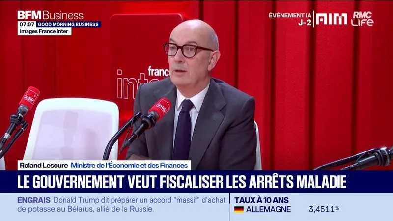 LE GOUVERNEMENT VEUT FISCALIER LES ARRÊTS MALADIE