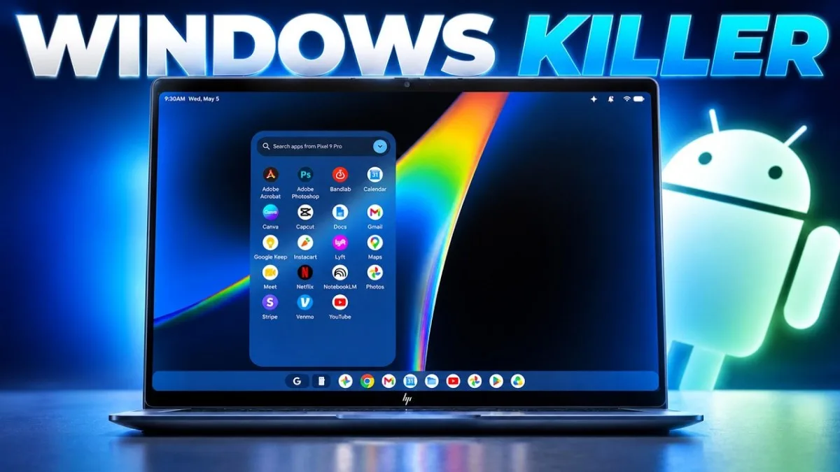 NOTRE PRISE EN MAIN DU GOOGLEBOOK EN VIDÉO : QUAND GOOGLE FUSIONNE ANDROID ET CHROME OS