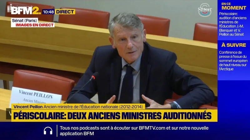 « CE PAYS A FAIT UN CHOIX, NE PAS PAYER SES ENSEIGNANTS »: LES CRITIQUES DE L’ANCIEN MINISTRE VINCENT PEILLON SUR LE TEMPS DE TRAVAIL DANS L’ÉDUCATION