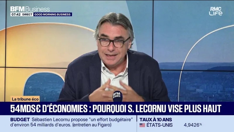 LA TRIBUNE ÉCO : 54 MDS € D’ÉCONOMIES, POURQUOI SÉBASTIEN LECORNU VISE PLUS HAUT – 18/09