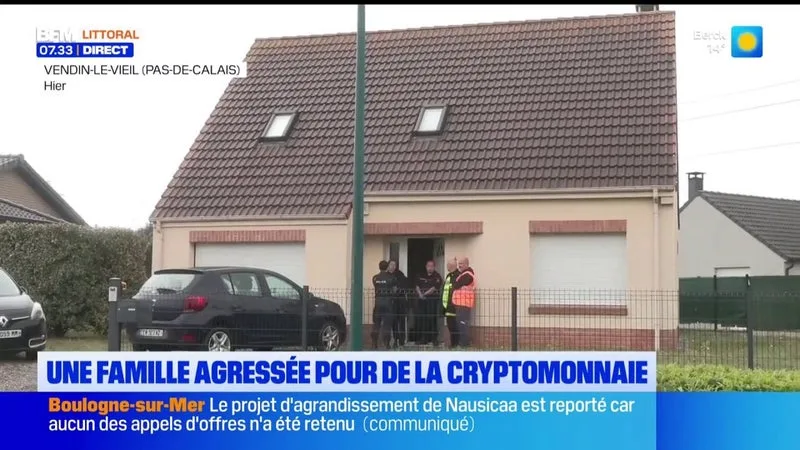 CRYPTOMONIE : UNE FAMILLE SÉQUESTRÉE À VENDIN-LE-VIEIL