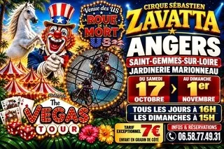 CASCADEURS, VOLTIGEURS DE L’EXTRÊME, ANIMAUX… LE NOUVEAU SPECTACLE DU CIRQUE SÉBASTIEN ZAVATTA PRÉSENTÉ PRÈS D’ANGERS