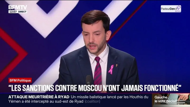 JEAN-PHILIPPE TANGUY, DÉPUTÉ RN DE LA SOMME, ASSURE QUE MARINE LE PEN MAINTIENDRA « LES AIDES À L’UKRAINE » SI ELLE ARRIVE AU POUVOIR