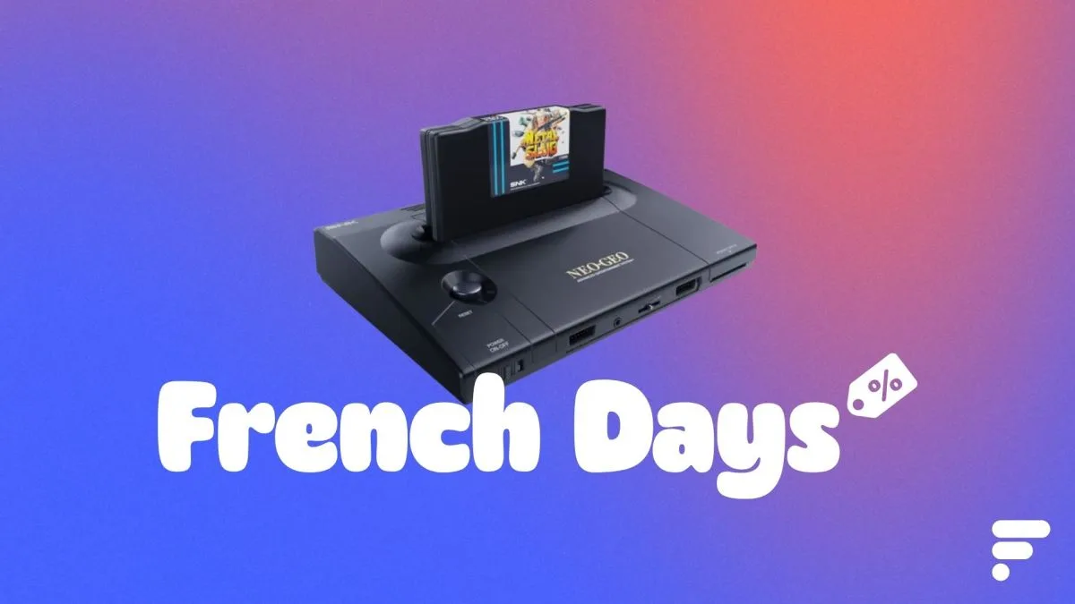 LA CONSOLE NEO GEO AES PLUS EST DE RETOUR EN PROMOTION POUR LA FIN DES FRENCH DAYS