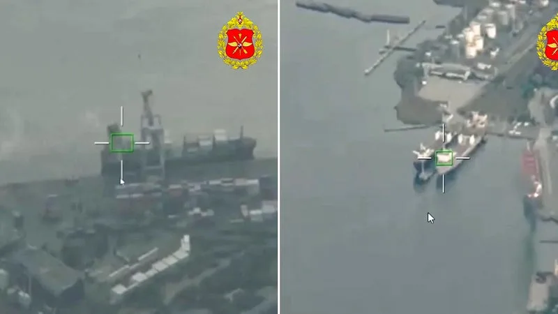 GUERRE EN UKRAINE: KIEV ACCUSE MOSCOU D’AVOIR FRAPPÉ UN NAVIRE CIVIL EN MER NOIRE, TUANT LE CAPITAINE
